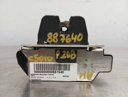  CERRADURA MALETERO / PORTON, PEUGEOT, 208 