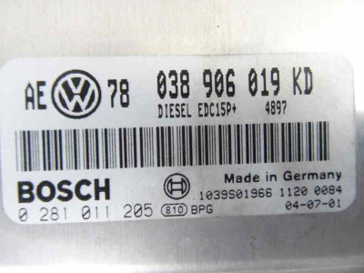 CENTRALITA MOTOR UCE, VOLKSWAGEN, PASSAT VARIANT (3B6)