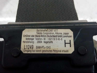 CINTURON SEGURIDAD DELANTERO IZQUIERDO, MAZDA, 6 BERLINA (GG)