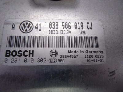 CENTRALITA MOTOR UCE, VOLKSWAGEN, GOLF IV BERLINA (1J1)(10.1997)