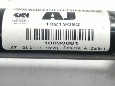 TRANSMISION DELANTERA IZQUIERDA, OPEL, INSIGNIA BERLINA