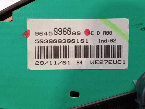  CUADRO INSTRUMENTOS, , 