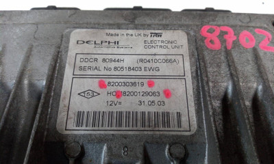 CENTRALITA MOTOR UCE, Renault, CLIO II FASE II (B/CB0)