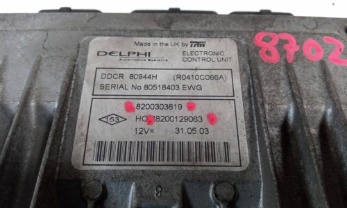 CENTRALITA MOTOR UCE Renault CLIO II FASE II (B/CB0) 