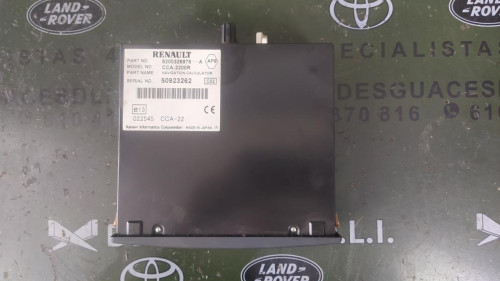 SISTEMA NAVEGACION GPS RENAULT LAGUNA II (BG0) 