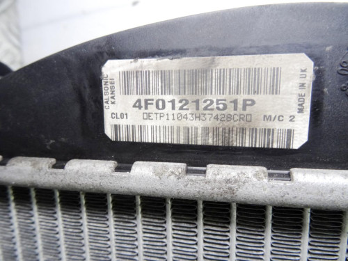  RADIADOR AGUA AUDI A6 ALLROAD QUATTRO (4FH) 