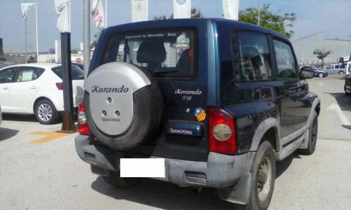 SSANGYONG KORANDO — автомобиль-донор на запчасти 