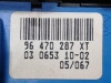  MANDO CLIMATIZADOR PEUGEOT 407 SW 