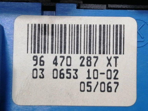  MANDO CLIMATIZADOR PEUGEOT 407 SW 