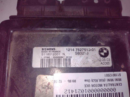  CENTRALITA MOTOR UCE MINI MINI (R50,R53) 