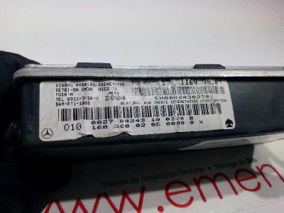 AIRBAG LATERAL DERECHO, MERCEDES-BENZ, VANEO (BM 414) COMPACT VAN