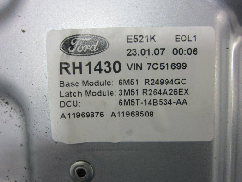  ELEVALUNAS TRASERO DERECHO FORD FOCUS C-MAX (CAP)(2003) 
