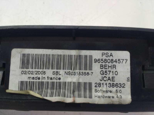  MANDO CLIMATIZADOR CITROEN C4 BERLINA 