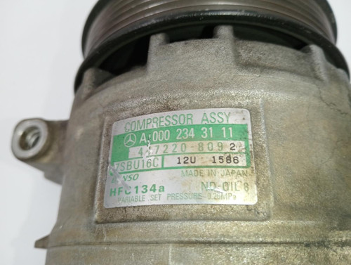  COMPRESOR AIRE ACONDICIONADO MERCEDES-BENZ CLASE ML (BM 163) 