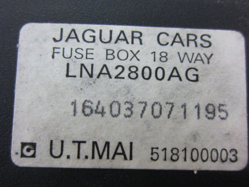  CAJA RELES / FUSIBLES, JAGUAR, XJ 