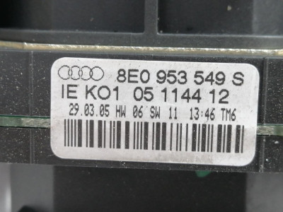 MANDO LUCES, AUDI, A4 BERLINA (8E)