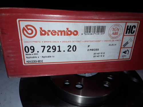 DISCO FRENO DELANTERO 