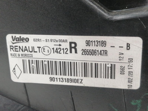  PILOTO TRASERO DERECHO DACIA SANDERO II 