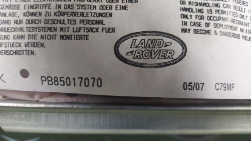 AIRBAG DELANTERO DERECHO Land Rover RANGE ROVER SPORT 