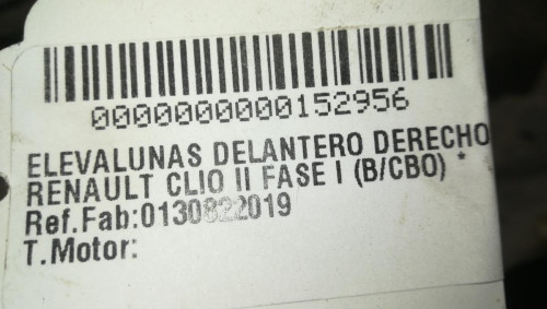  ELEVALUNAS DELANTERO DERECHO 