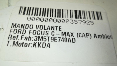 MANDO VOLANTE, FORD, C-MAX (CB3)(2007)