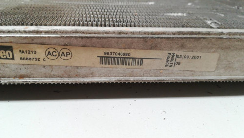 RADIADOR AGUA CITROEN XSARA BERLINA 