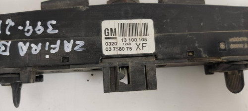  WARNING Opel ZAFIRA B 