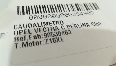 CAUDALIMETRO, OPEL, VECTRA C BERLINA