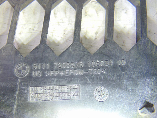  REJILLA PARAGOLPES DERECHA, BMW, SERIE X5 (E70) 