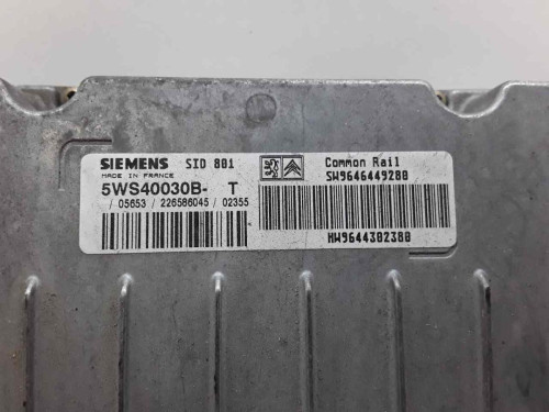 CENTRALITA MOTOR UCE Peugeot 307 (S1)(04.2001) 