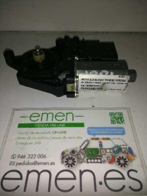 MOTOR ELEVALUNAS TRASERO DERECHO, VOLKSWAGEN, PASSAT VARIANT (3B6)