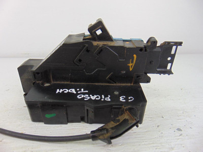 CERRADURA PUERTA TRASERA DERECHA, CITROEN, C3 PICASSO