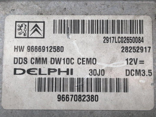 CENTRALITA MOTOR UCE, CITROEN, C8 