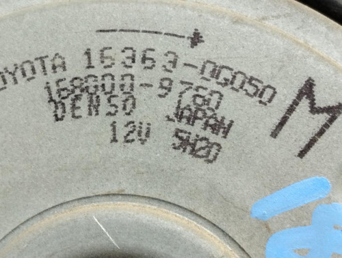  ELECTROVENTILADOR TOYOTA AVENSIS BERLINA (T25) 
