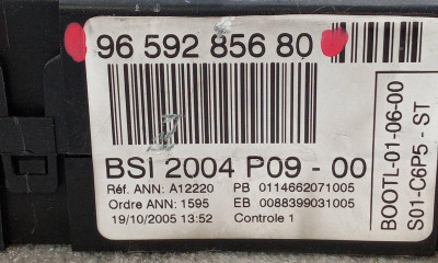 CAJA RELES / FUSIBLES, CITROEN, C2