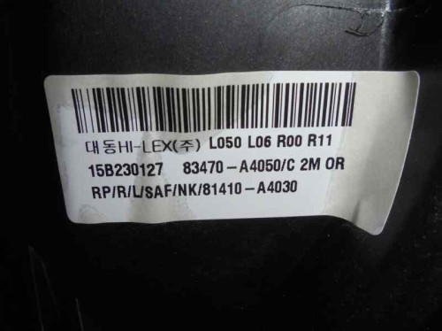  ELEVALUNAS TRASERO IZQUIERDO KIA CARENS (RP) 