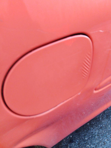 TAPA EXTERIOR COMBUSTIBLE used