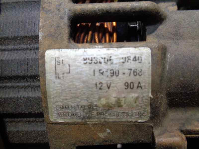 ALTERNADOR, Isuzu, D-Max