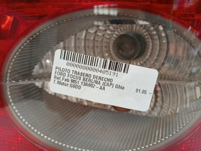 PILOTO TRASERO DERECHO, FORD, FOCUS BERLINA (CAP)