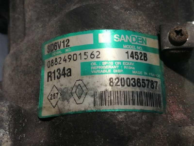 COMPRESOR AIRE ACONDICIONADO, NISSAN, MICRA (K12E)