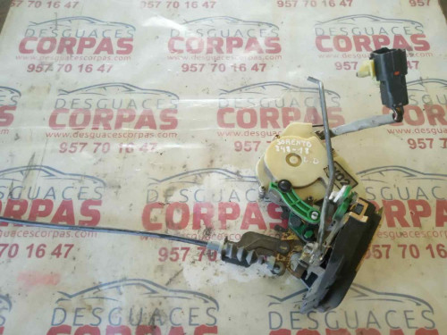 CERRADURA PUERTA DELANTERA DERECHA Kia SORENTO (BL) 