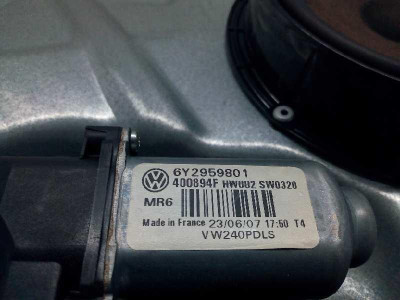ELEVALUNAS DELANTERO DERECHO, VOLKSWAGEN, POLO IV (9N3)