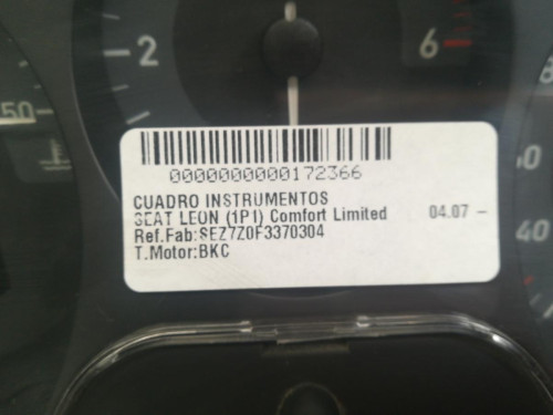 CUADRO INSTRUMENTOS Seat LEON (1P1) 