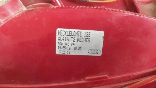 PILOTO TRASERO DERECHO Audi Q5 (8R) 