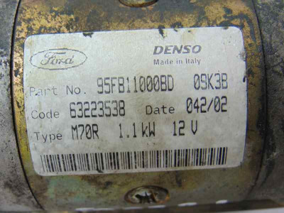 MOTOR ARRANQUE, FORD, KA (CCQ)