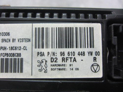  MANDO CALEFACCION / AIRE ACONDICIONADO Peugeot 407 SW 