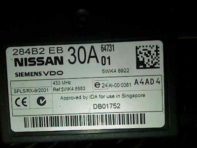 MODULO ELECTRONICO, NISSAN, NAVARA PICKUP (D40M)