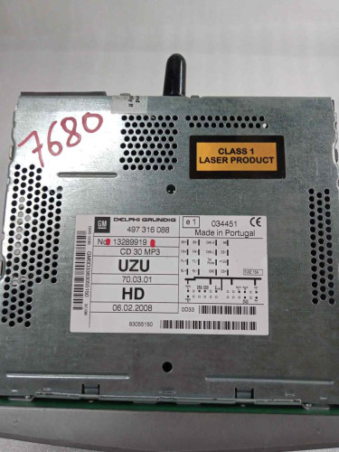  SISTEMA AUDIO / RADIO CD OPEL CORSA D 