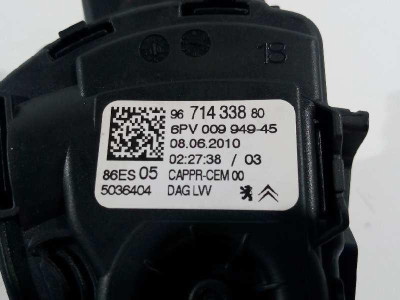 POTENCIOMETRO PEDAL, PEUGEOT, 207