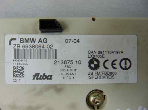  MODULO ELECTRONICO BMW SERIE 7 (E65/E66) 